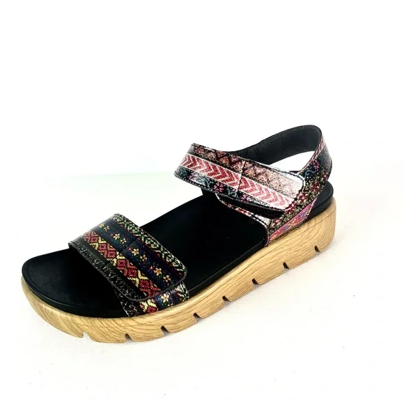 NWOT Alegria wedge sandals - Picture 1 of 6